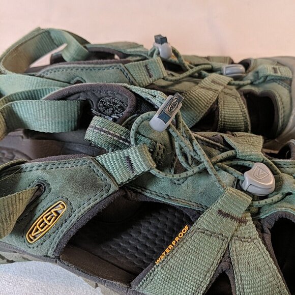 Keen Ravine H2 Waterproof Hiking Sandals Blue Fog Ocean Wave Grey W 9 1017265 - Picture 5 of 10